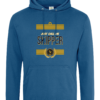 Just Call Me Skipper College Hoodie Tropical Blue