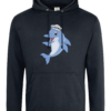 Dolphin Crew Hat College Hoodie French Navy