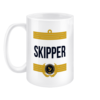 Skipper Stripes 15oz Mug Left