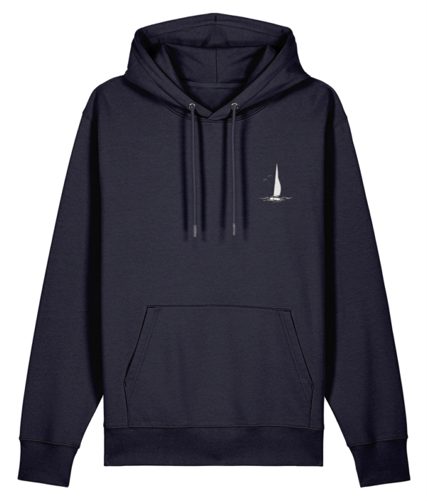 Sailing Yacht Logo Cruiser Hoodie French Navy