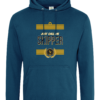 Just Call Me Skipper College Hoodie Deep Sea Blue