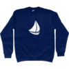 Sailing Boat Sweatshirt Oxford Navy