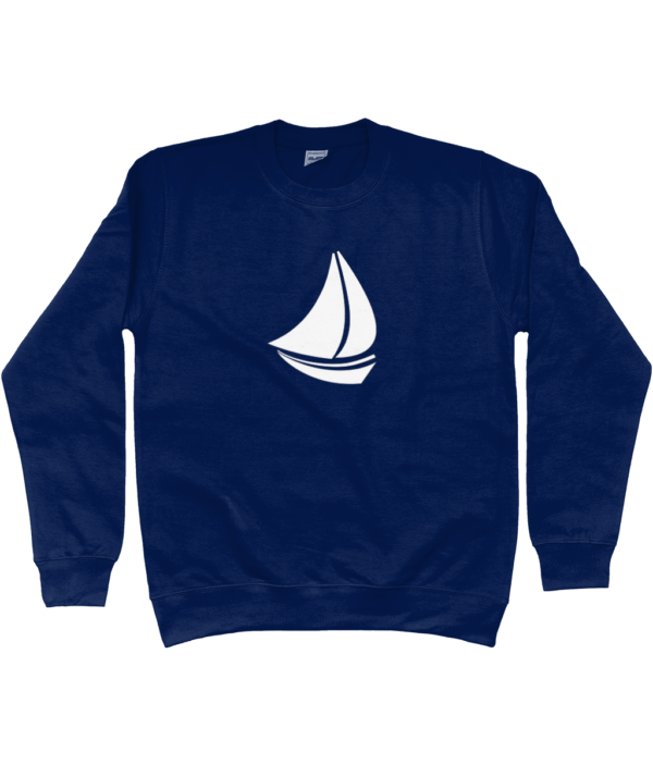 Sailing Boat Sweatshirt Oxford Navy