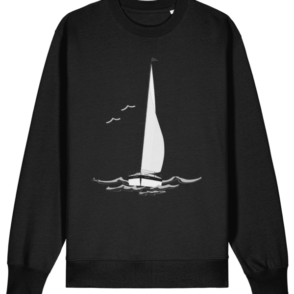 Sailing Yacht B&W Changer Sweatshirt Black