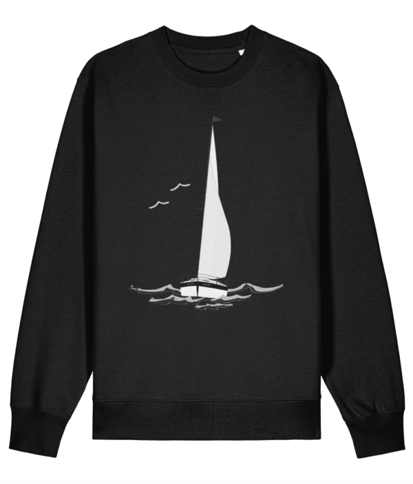 Sailing Yacht B&W Changer Sweatshirt Black