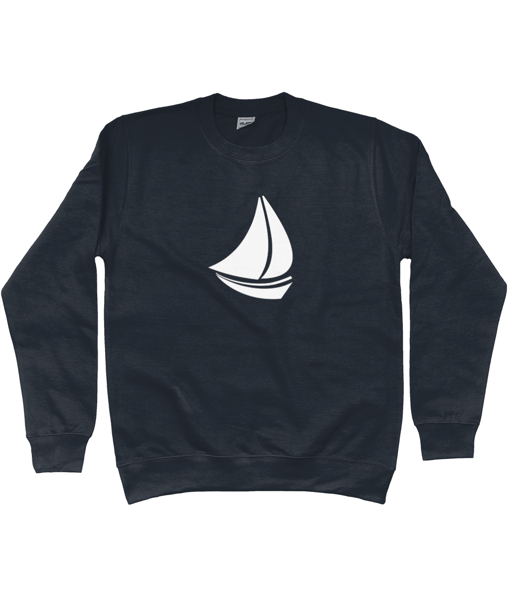 Sailing Boat Sweatshirt French Navy
