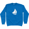 Sailing Boat Sweatshirt Sapphire Blue