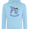 Shark Skipper College Hoodie Sky Blue