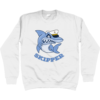 Shark Skipper Sweatshirt Arctic White