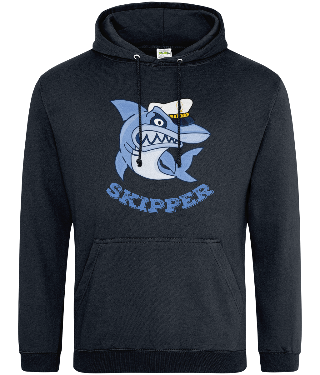 Shark Skipper College Hoodie French Navy
