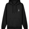 Sailing Yacht Logo Cruiser Hoodie Black