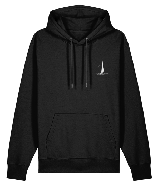 Sailing Yacht Logo Cruiser Hoodie Black